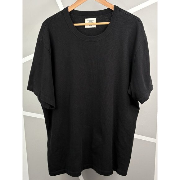 Buck Mason Field Spec Cotton Heavy Tee T-Shirt Mens XXL Black Luxury Classic Fit - Picture 1 of 10